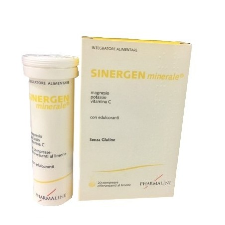 Pharma Line Sinergen Minerale Limone 20 Compresse Effervescenti