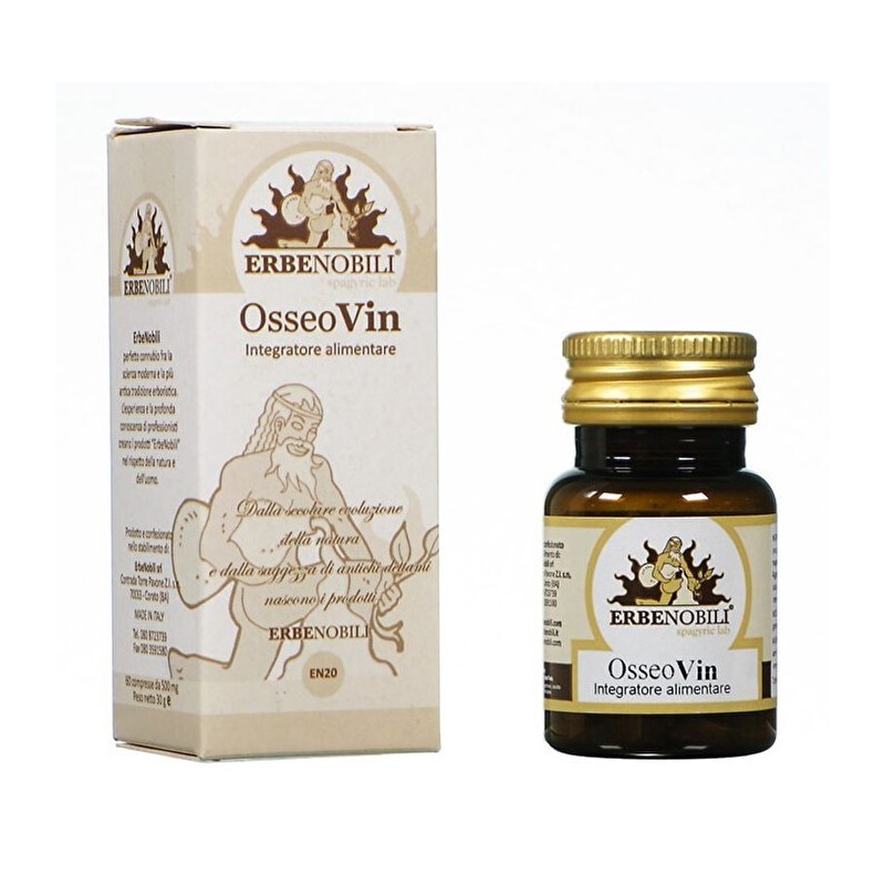 Erbenobili Osseovin 60 Compresse 500 Mg