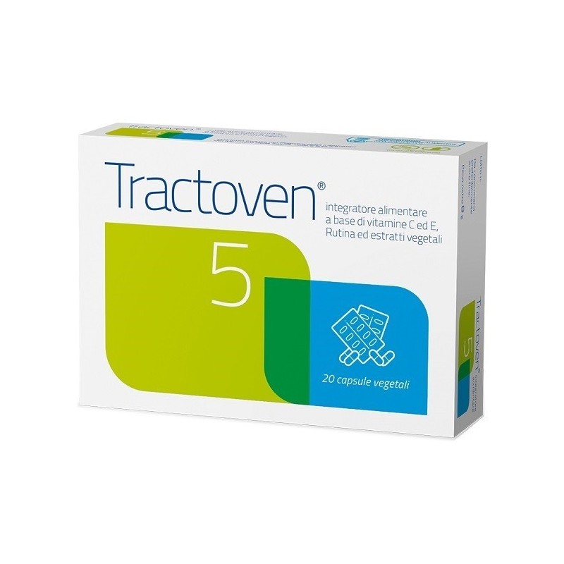 Euronational Tractoven 5 20 Capsule Vegetali