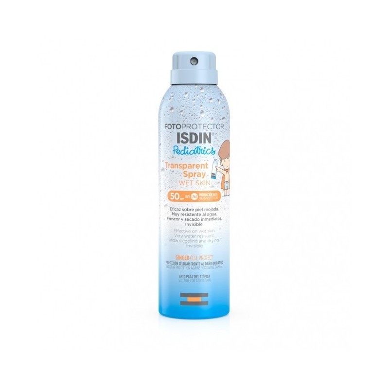 Isdin Fotoprotector Ped Trasparent Sprat Spf50 250 Ml