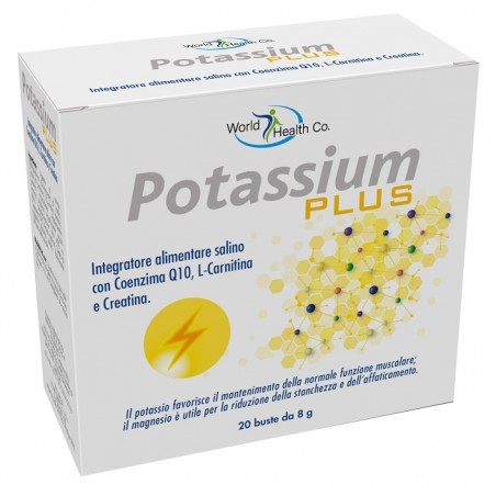 World Health Company S Potassium Plus 20 Bustine