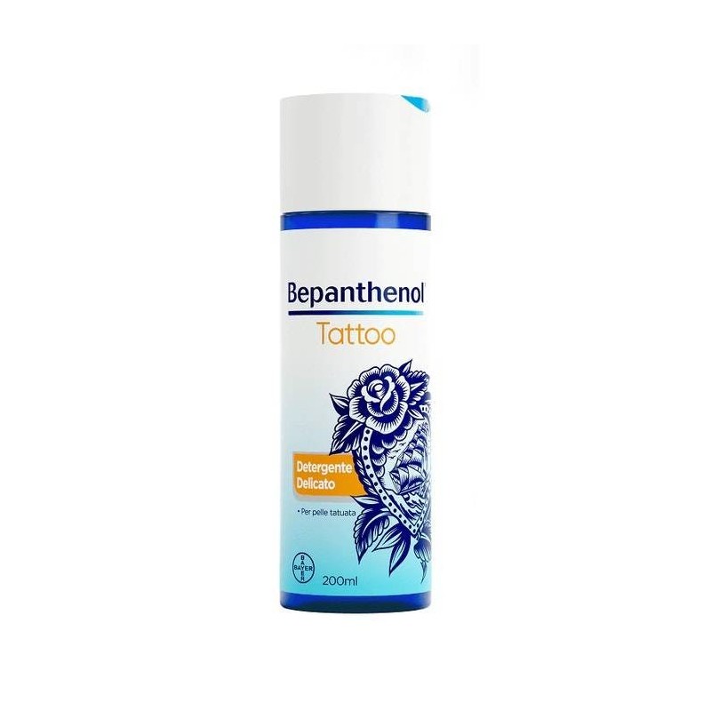 Bayer Bepanthenol Tattoo Detergente Delicato 200 Ml