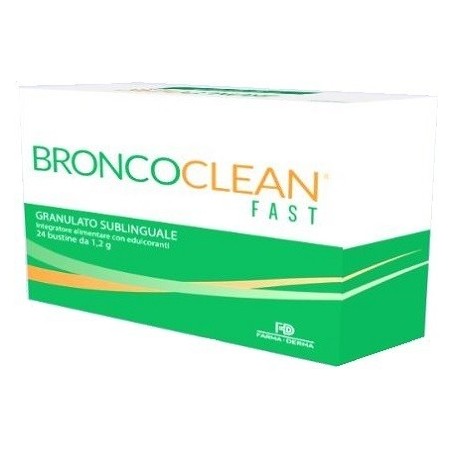 Farma-derma Broncoclean Fast Granulato Sublinguale 24 Bustine