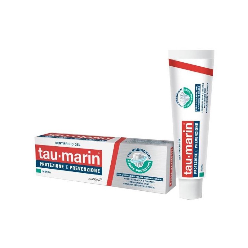 Alfasigma Tau Marin Dentifricio Menta Protezione Prevenzione 75 Ml