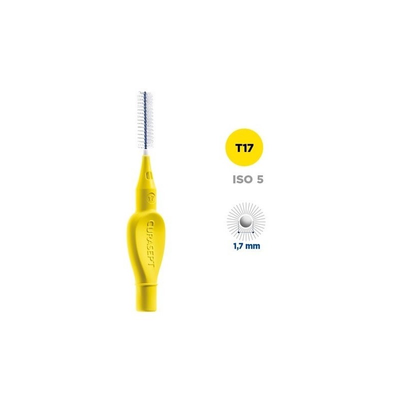 Curasept Proxi T17 Giallo/yellow 6 Pezzi