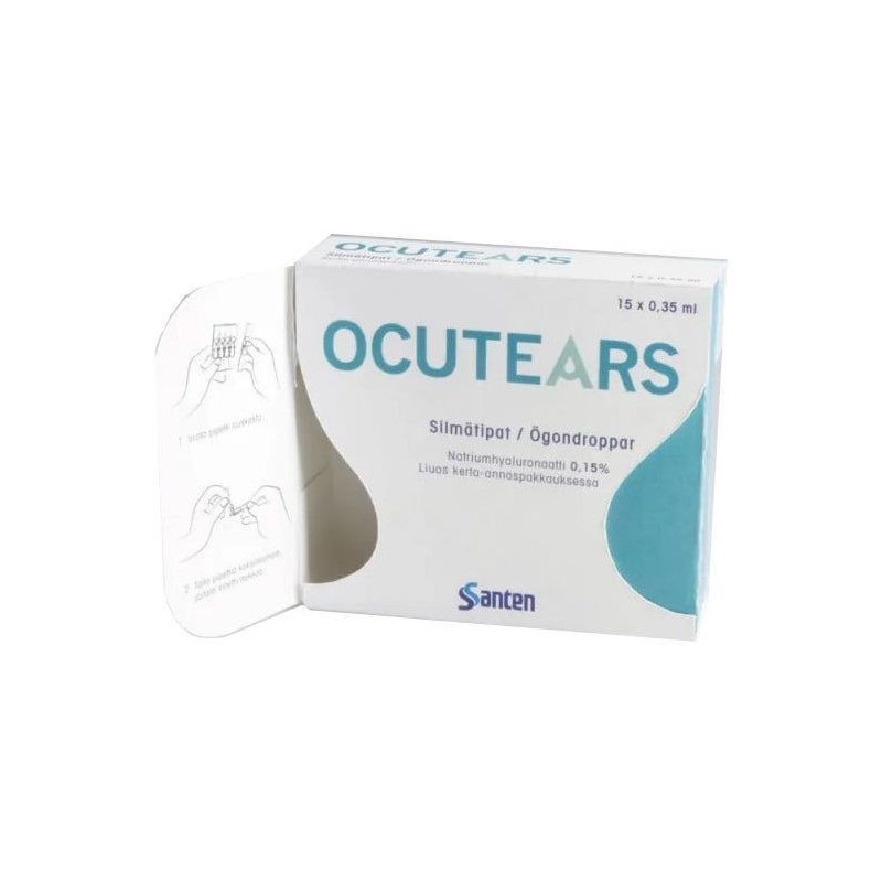 Santen Italy Ocutears Alo+ud 0,4% 15 X 0,35 Ml