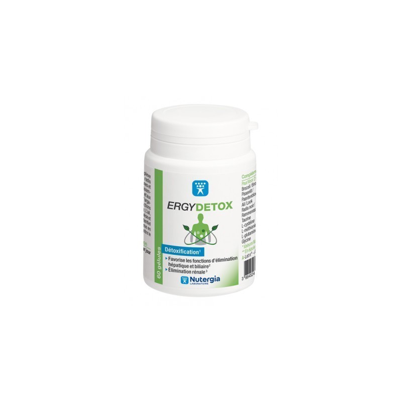 Laboratoire Nutergia Ergydetox 60 Capsule