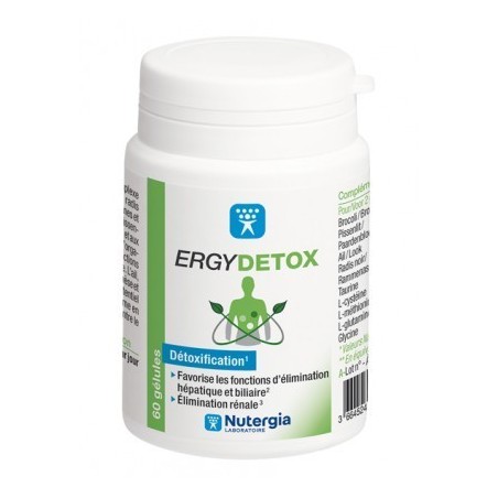 Laboratoire Nutergia Ergydetox 60 Capsule