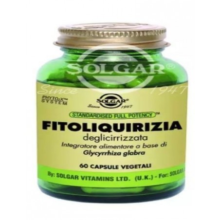 Solgar It. Multinutrient Fitoliquirizia Deglicirizzata 60 Capsule Vegetali