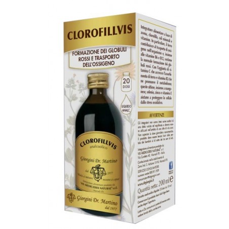 Dr. Giorgini Ser-vis Clorofillvis Liquido Analcolico 200 Ml