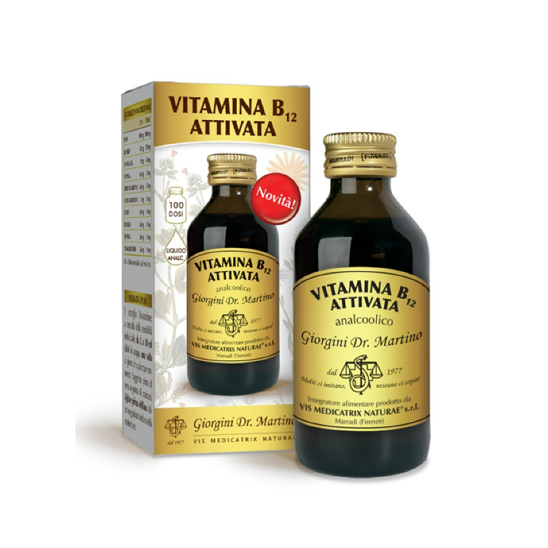 Dr. Giorgini Ser-vis Vitamina B12 Attivata Liquido 100 Ml