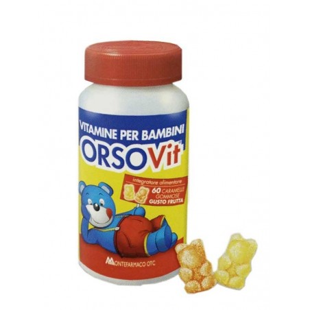 Orsovit Multi Vitaminico per Bambini 60 Caramelle Gommose