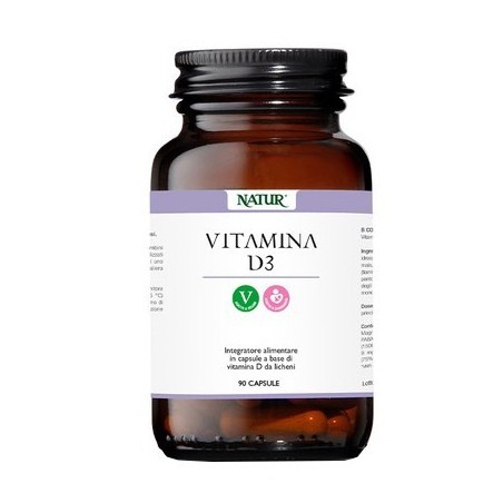 Natur Vitamina D3 90 Capsule