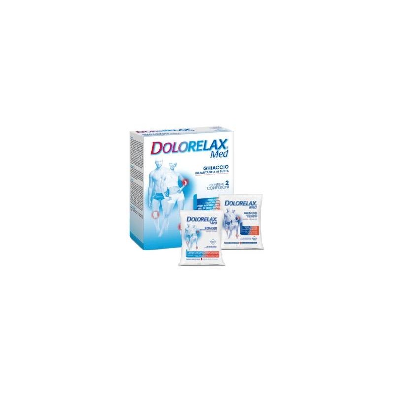 Euritalia Pharma Dolorelax Ice Bag Ghiaccio Busta 2 Pezzi