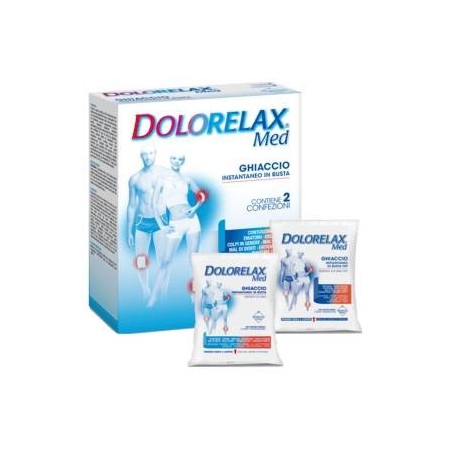 Euritalia Pharma Dolorelax Ice Bag Ghiaccio Busta 2 Pezzi