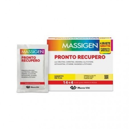 Marco Viti Farmaceutici Pronto Recupero 14 Bustine + 4 Bustine