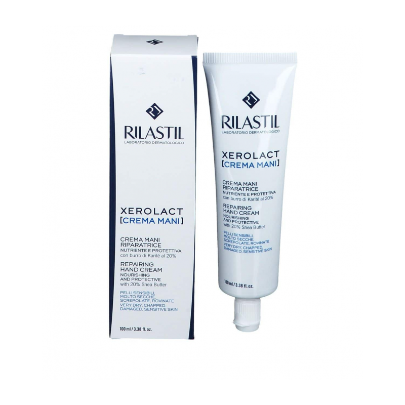 Ist. Ganassini Rilastil Xerolact Crema Mani 100 Ml Nuova Formula