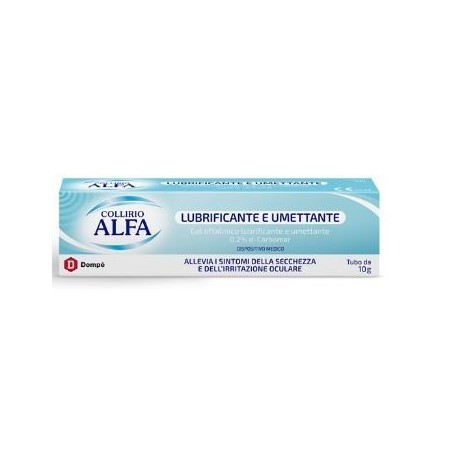 Dompe' Farmaceutici Collirio Alfa Lubrificante E Umettante Gel 10 Ml