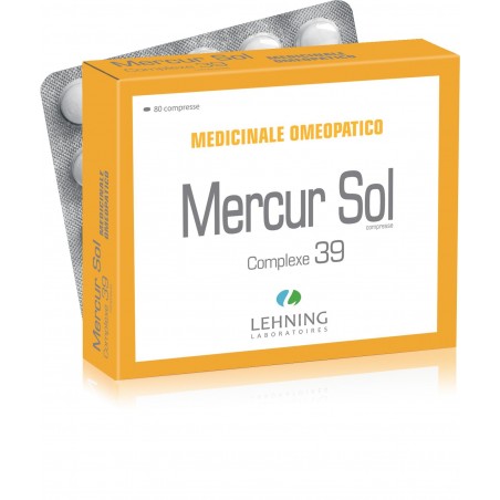 Lehning Laboratoires Lehning 39 Mercur Sol 80 Compresse