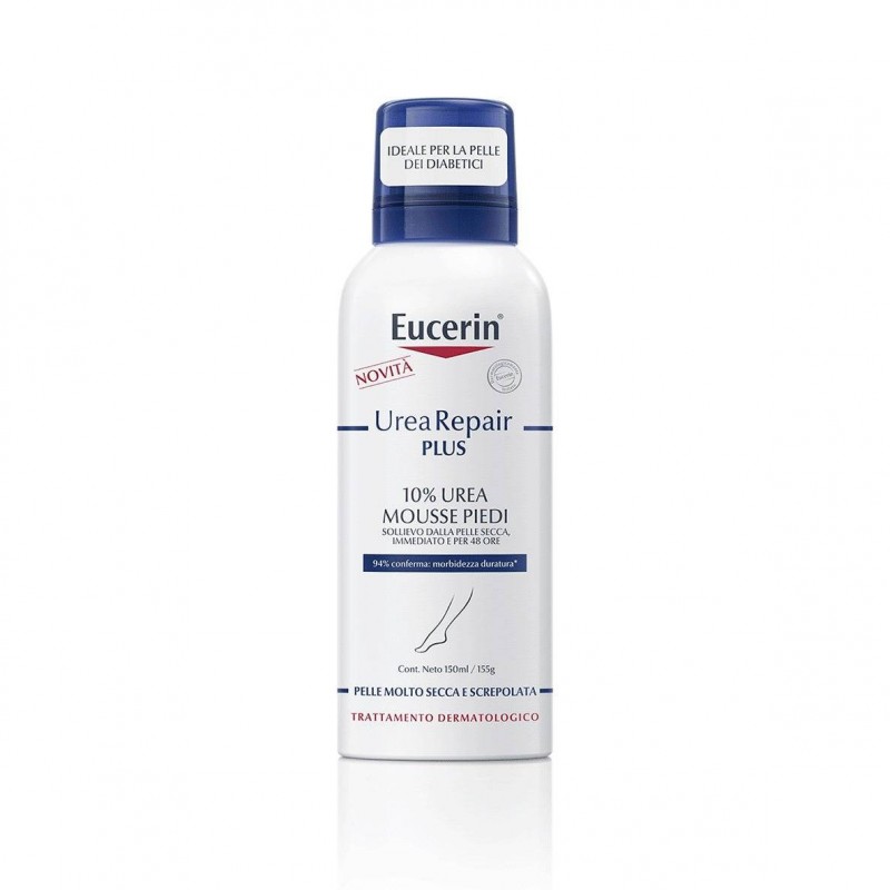 Beiersdorf Eucerin Urearepair Plus Mousse Piedi 10% Urea 150 Ml