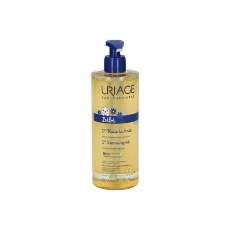 Uriage Laboratoires Dermatolog Eau Thermale Bebe Huile Lavante Olio Detergente 500 Ml