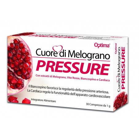 Optima Naturals Cuore Di Melograno Pressure 30 Compresse 1 G