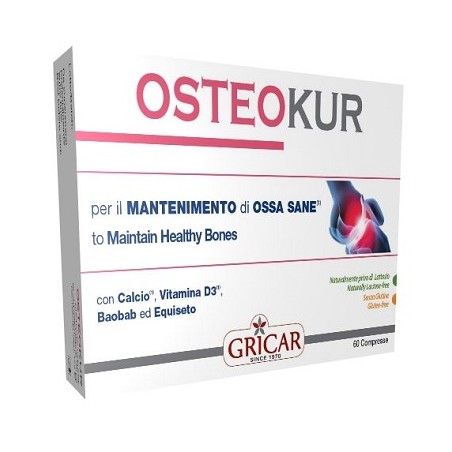 Gricar Chemical Osteokur 60 Compresse Da 750 Mg