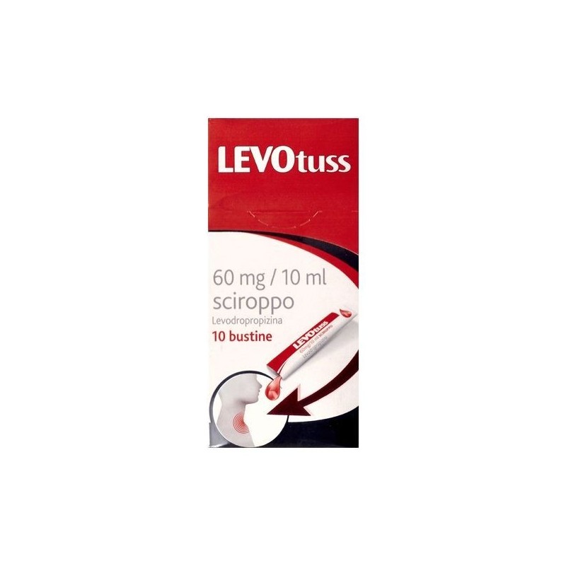 Dompe' Farmaceutici Levotuss 60mg/10ml Sciroppo Levodropropizina