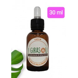 olio essenziale di menta in flacone vetro ambrato da 30 ml con tappo contagocce a sigillo