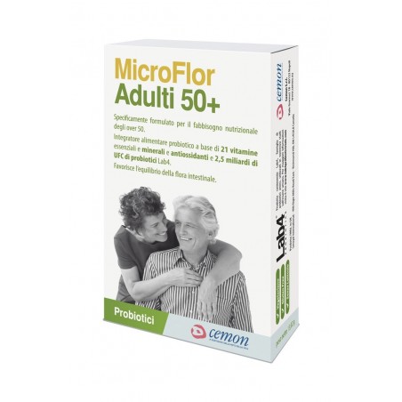 Cemon Microflor Adulti 50+ 30 Capsule