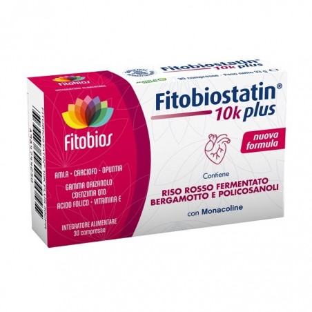 Fitobiostatin 10k Plus 30 Compresse