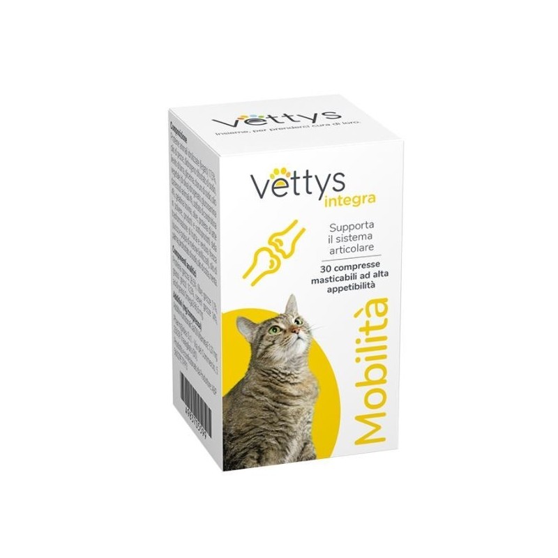 Pharmaidea Vettys Integra Mobilita' Gatto 30 Compresse Masticabili