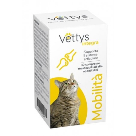 Pharmaidea Vettys Integra Mobilita' Gatto 30 Compresse Masticabili