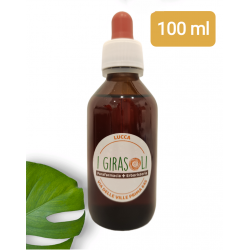 olio di jojoba in flacone in vetro da 100 ml con tappo contagocce