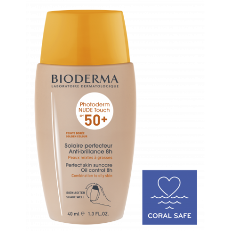 Bioderma Italia Photoderm Nude Touch Dore' Spf50+ 40 Ml