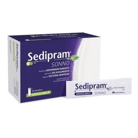 Montefarmaco Otc Sedipram Sonno 24 Stick Orosolubili