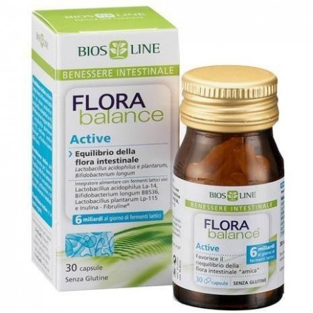 Bios Line Biosline Florabalance Active 30 Capsule Vegetali