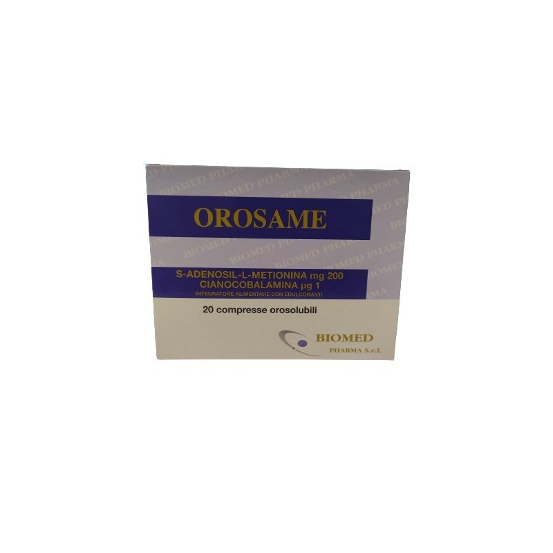 Biomed Pharma Orosame 20 Compresse