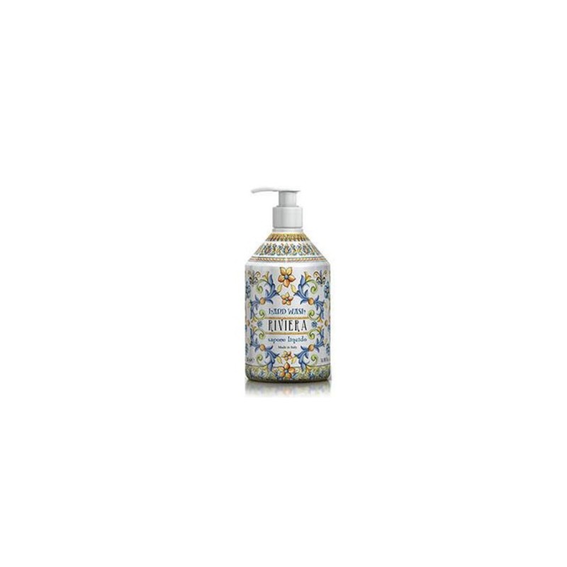 Le Maioliche Sapone Liquido Mani con Tappo Dosatore Riviera 500 ml