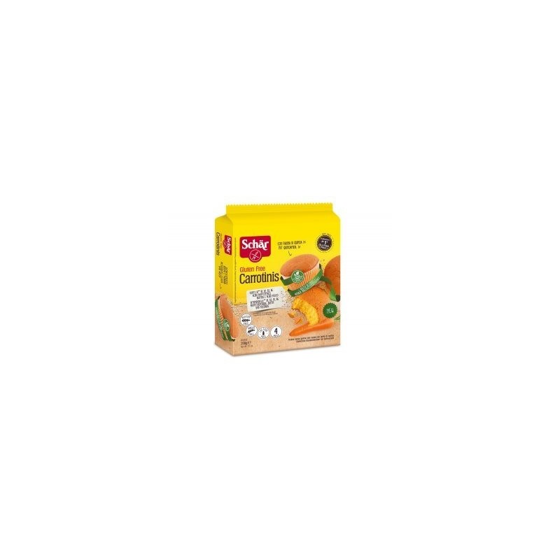 Dr. Schar Schar Carrotinis Tortine Alla Carota 4 Porzioni Da 50 G