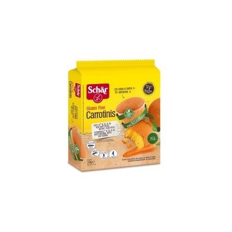 Dr. Schar Schar Carrotinis Tortine Alla Carota 4 Porzioni Da 50 G