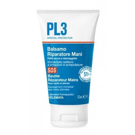 Kelemata Pl3 Balsamo Riparatore Mani Sos 50 Ml