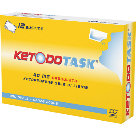 Epifarma Ketodotask 40 Mg Granulato Ketoprofene Sale Di Lisina