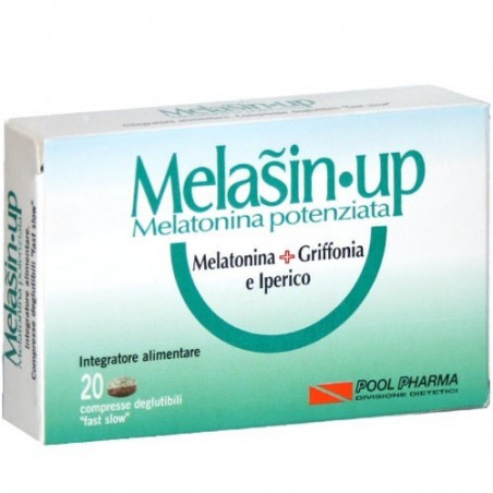 Pool Pharma Melasin Up 1 Mg 20 Compresse