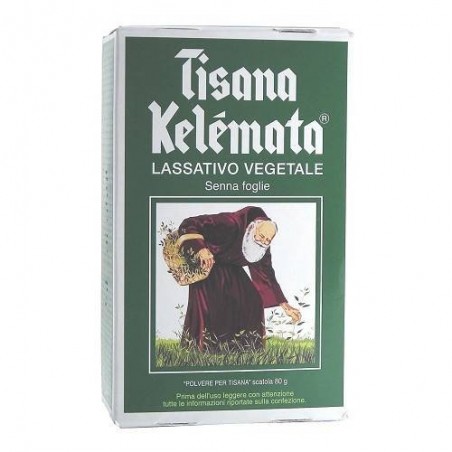 Tisana Kelemata Senna Foglie “41,02 G Polvere Per Tisana” Scatola Da 80 G