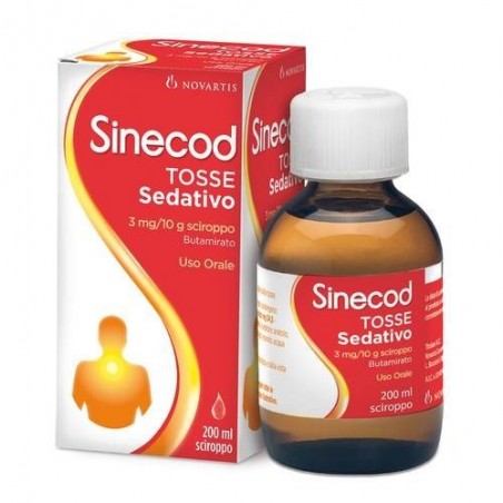 Haleon Italy Sinecod Tosse Sedativo 2 Mg/ml Gocce Orali, Soluzionesinecod Tosse Sedativo 3 Mg/10 G Sciroppo Sinecod Tosse Sedati