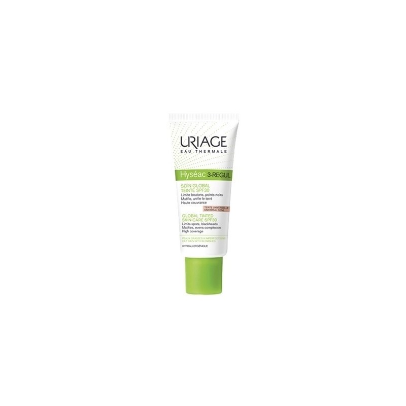 Uriage Laboratoires Dermatolog Hyseac 3-regul Cream Colorate Sp30 40 Ml