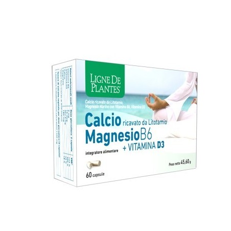 Natura Service Calcio + Magnesio B6 + Vitamina D3 60 Capsule