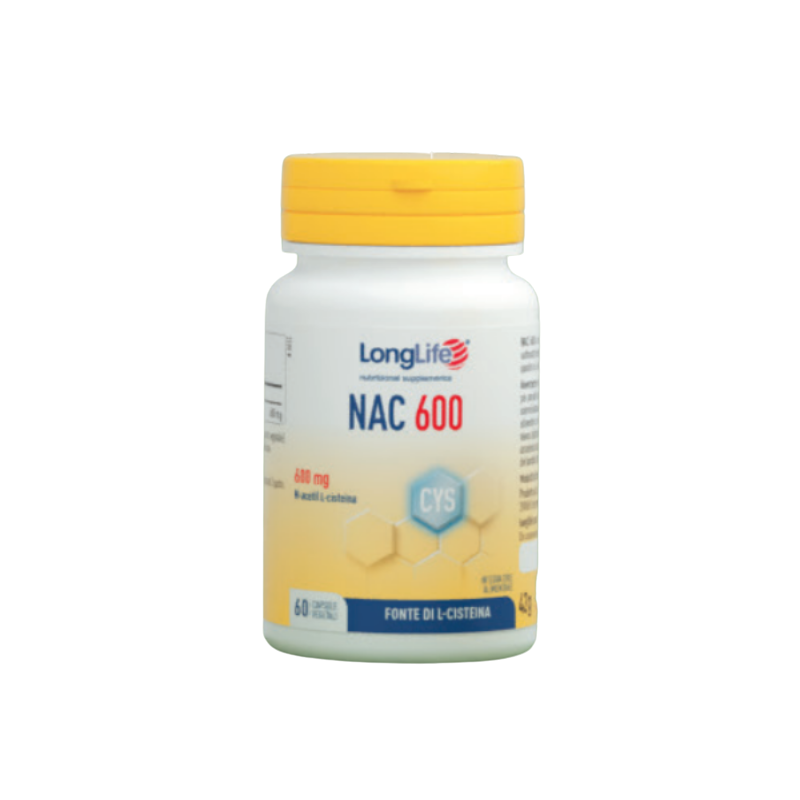 Longlife Nac 600mg 60 Capsule