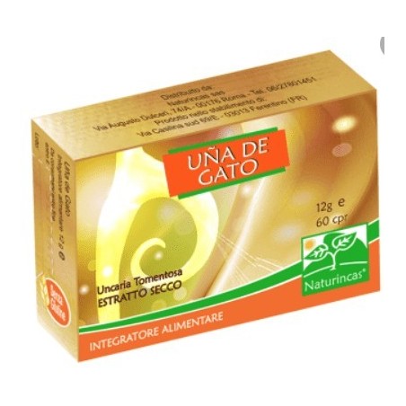 Naturincas Una De Gato Estratto Secco 60 Compresse